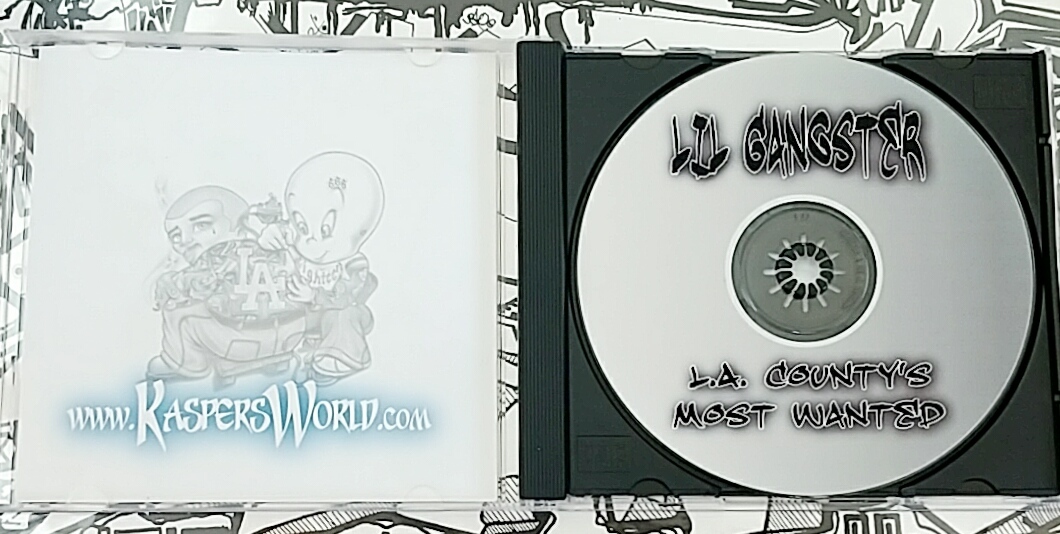 (CD) LIL GANGSTER － LA Countys Most Wanted / G-rap / G-luv / Gangsta / HipHop / Gラップ / ギャングスタ / Chicano / チカーノ_画像3