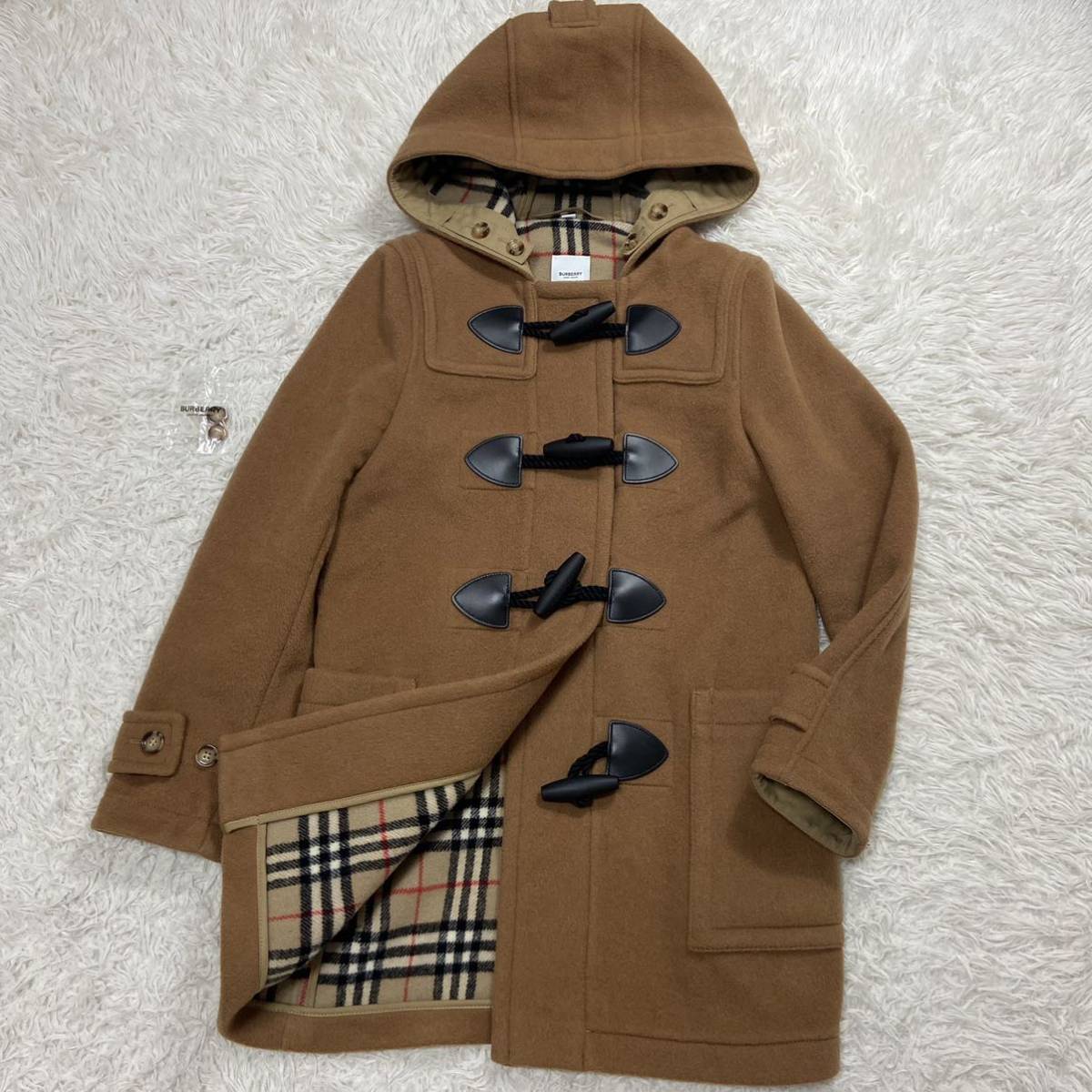 福袋特集 2022 現行☆美品☆ BURBERRY ノバチェック フーデット