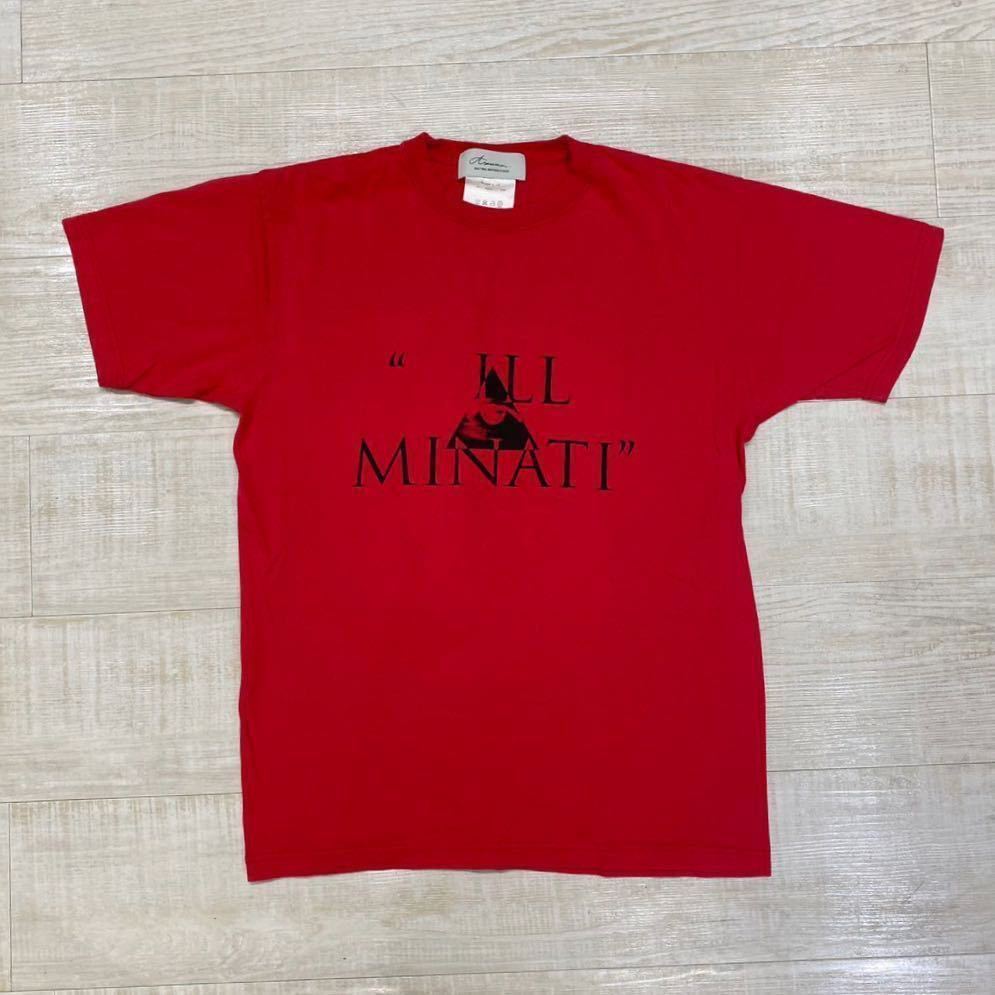 AZUMA イルミナティ Tシャツ 赤 レッド サイズ ＋1 アズマ illuminati T-shirt red tee_画像1