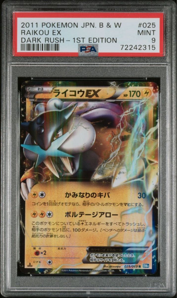 PSA9 ライコウEX R bw4