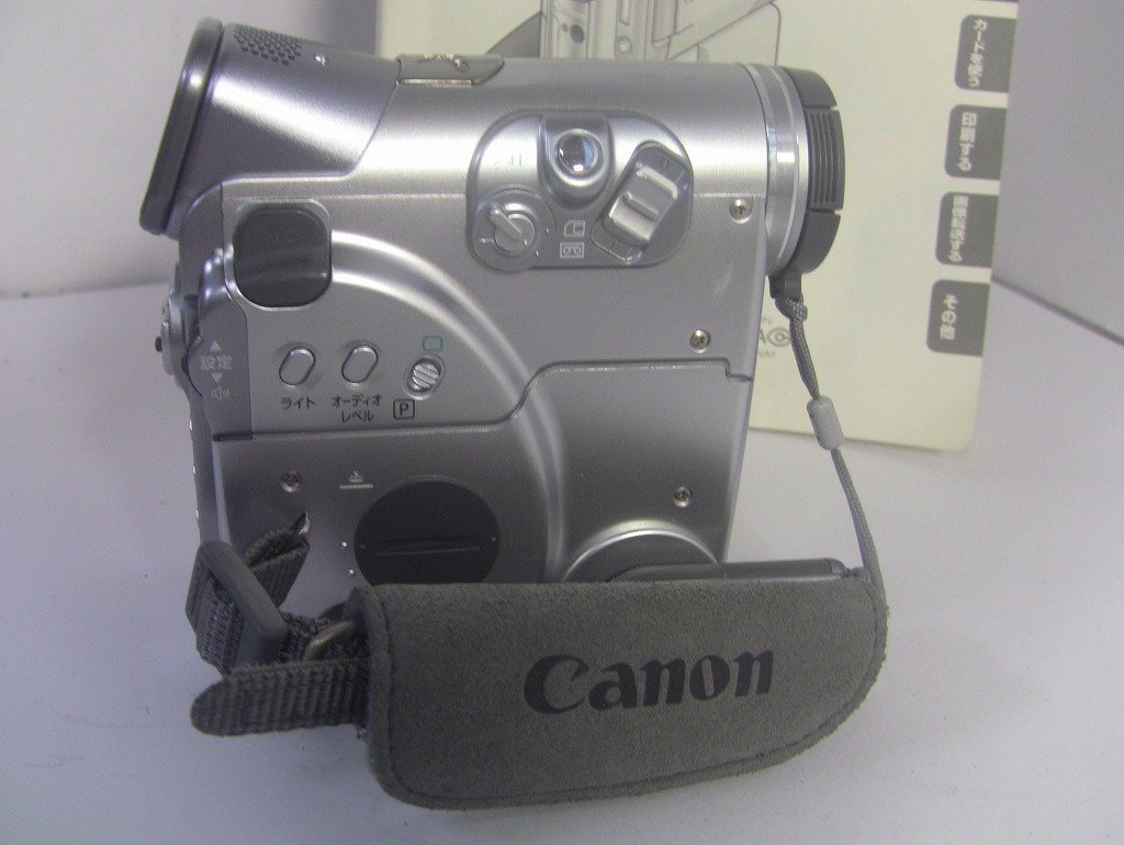 【動作確認済み・MiniDVビデオカメラ・ダビングにご使用ください！】Canon MiniDVビデオカメラ DM-IXY DV M3/0386_画像6