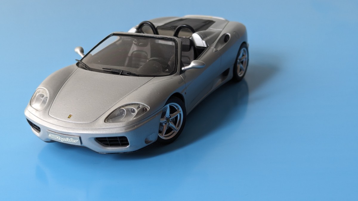 完成品 タミヤフェラーリ360スパイダー 1/24 Ferrari 360 spider 1円スタート！の画像1