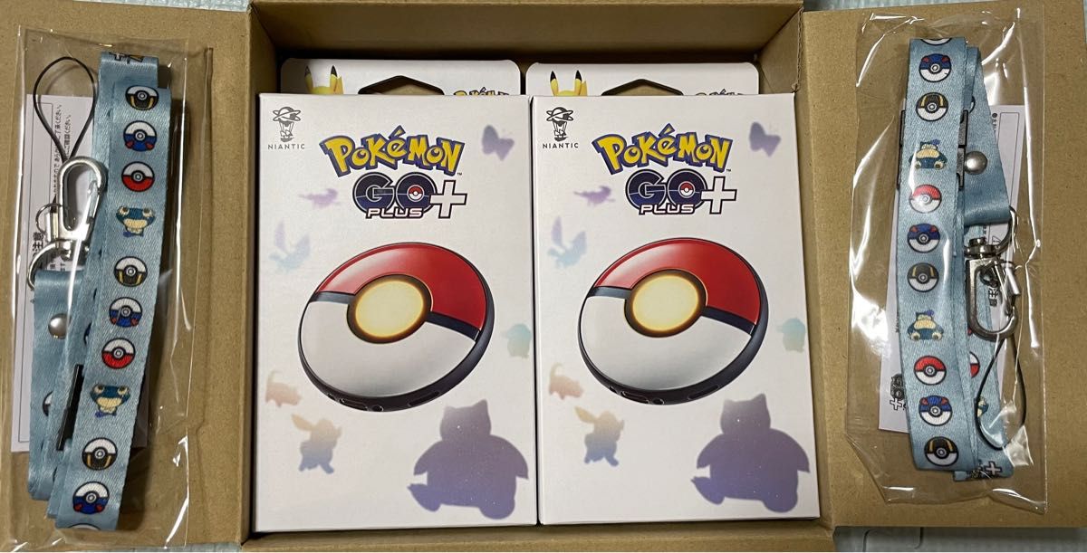 新品未開封 ポケモン Pokemon GO Plus + 2個セット ポケモンゴープラス POKEMON GO PLUS + 新品未開封 2台セット