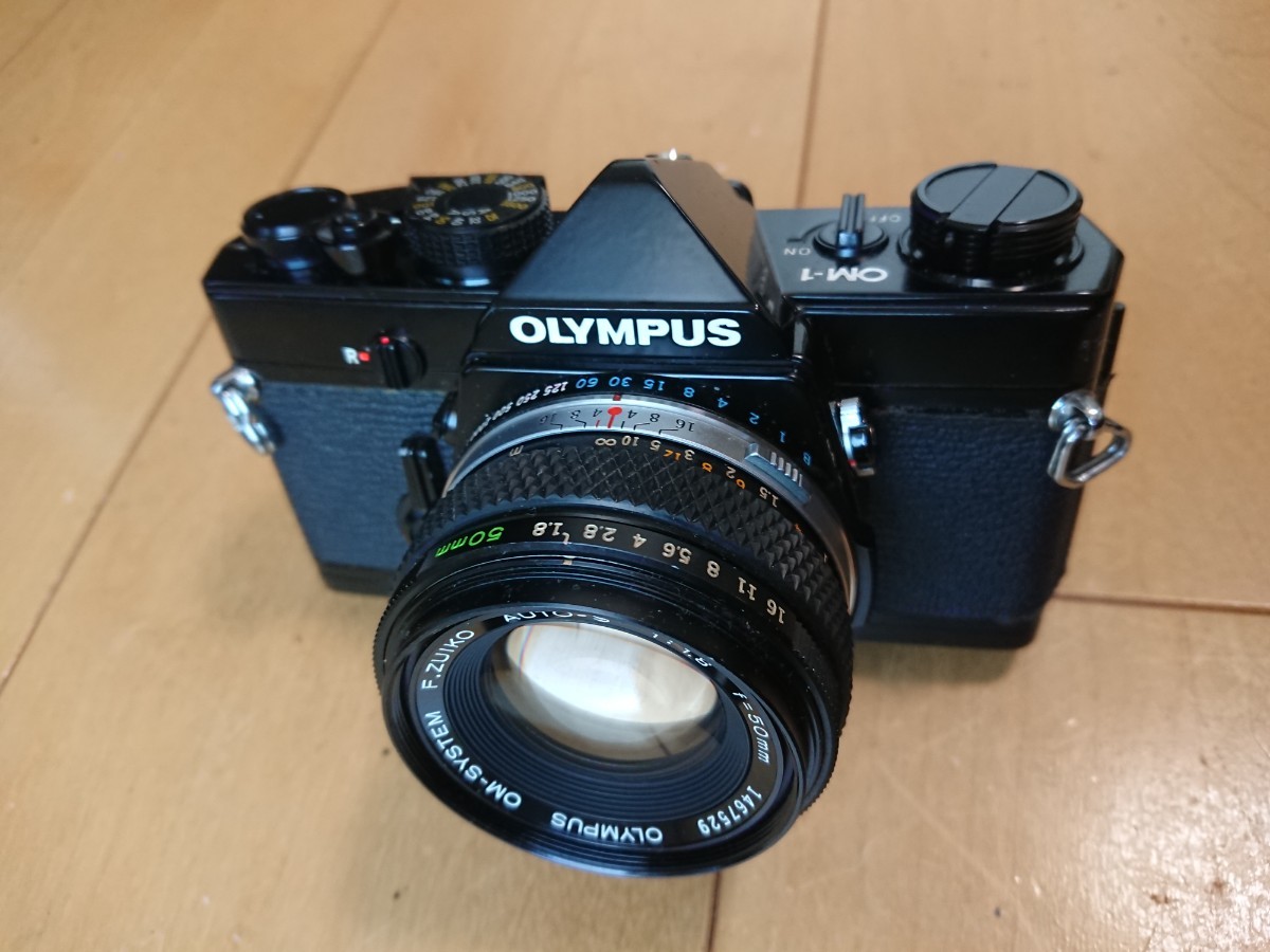 OM-1 50mm F1.8 ブラックボディ オリンパス OLYMPUS OM1 ズイコー