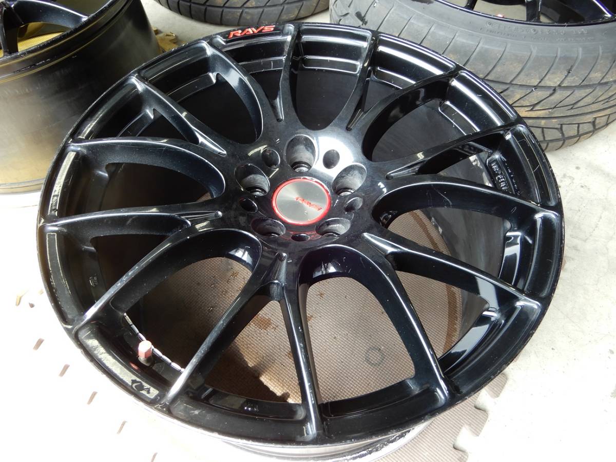 HOMURA 2 x 7 19英寸8.5 J x 2 9.5 J x 2 NITTO NT 555 245/35 R 19 x 2 原文:ＨＯＭＵＲＡ　２ｘ７　１９インチ　８．５Ｊｘ２枚　９．５Ｊｘ２枚　ＮＩＴＴＯ　ＮＴ５５５　２４５／３５Ｒ１９ｘ２本付