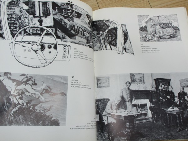 洋書■アメリカ イラスト年鑑1966年～1967年 illustrators 6667/全英文_画像4