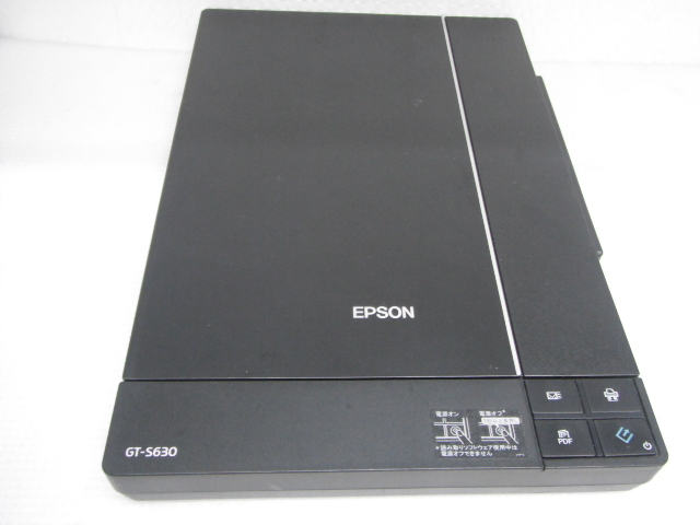 EPSON エプソン A4 フラットベッドスキャナー GT-S630 本体のみ 通電確認済 ジャンク品 Z-b_画像1