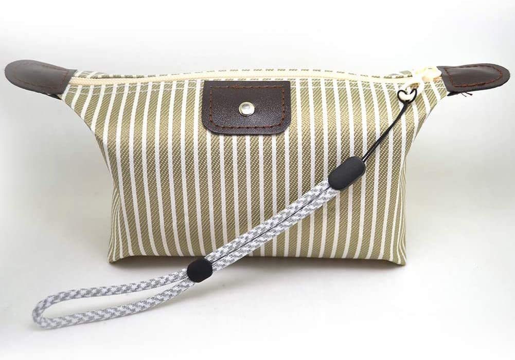 ブラック 6本 全長約21cm 金属パーツ不使用 長さ調整可能 USBメモリ キーリング MP3プレーヤー 携帯 スマホ ハンド ストラップ 落下防止_画像4