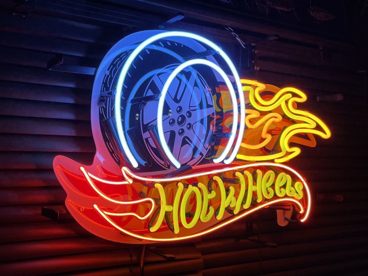 Yahoo!オークション - Hot Wheels ホットウィール ネオン 看板 Yahoo!オークション - Hot Wheels ホットウィール ネオン 看板
