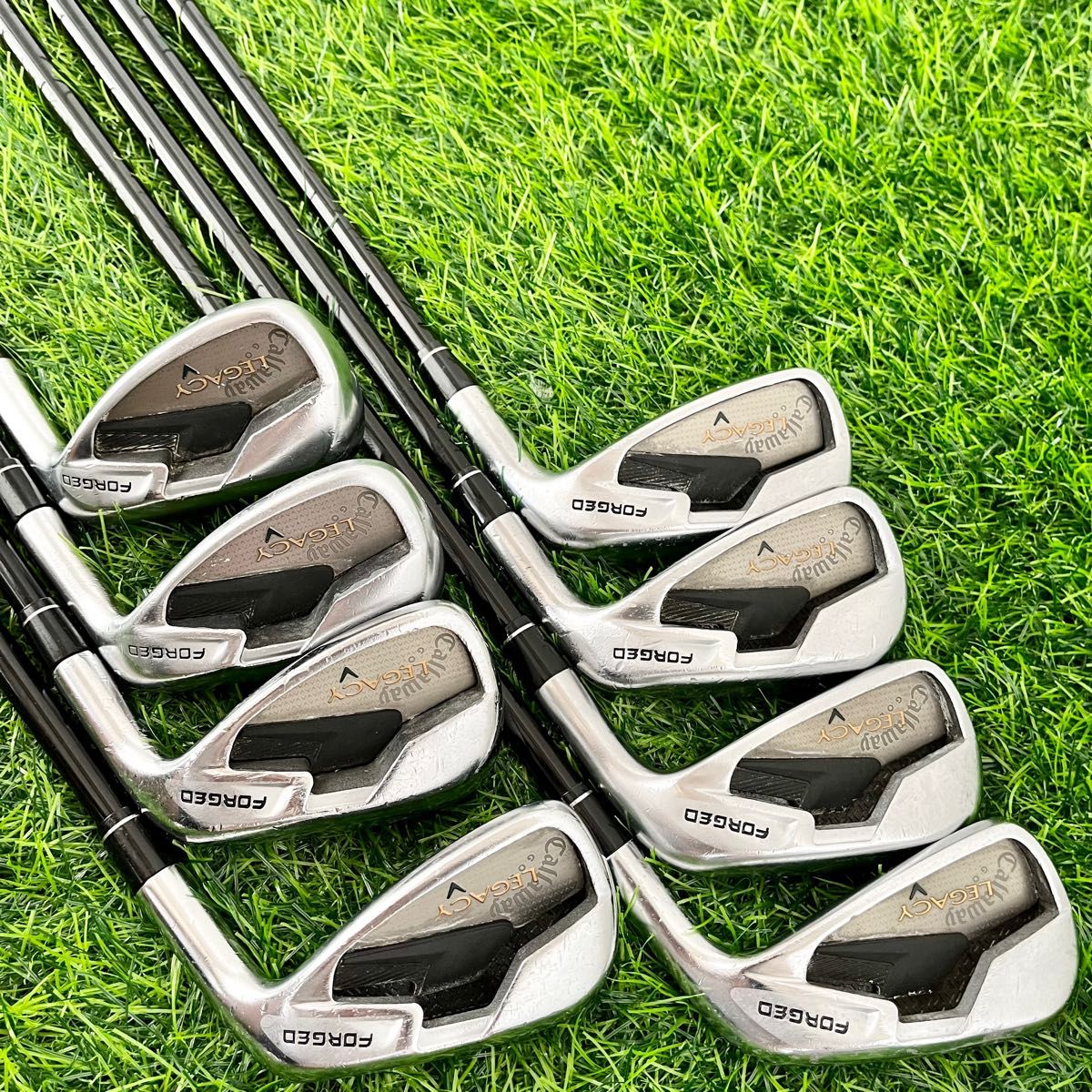 Callaway golf キャロウェイ ゴルフ legacy V レガシー メンズゴルフアイアン8本セット 60i SR 男性