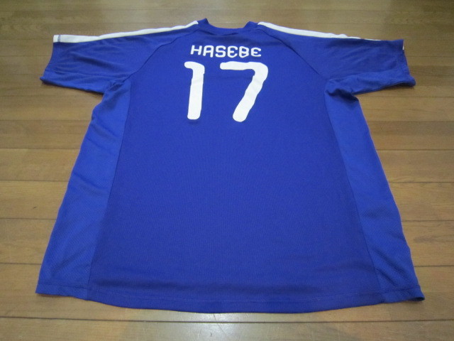 レア　レトロ　プレミア　ＪＦA　OFFICIAL GOODS 2009 【JFAオフィシャル】サッカー日本代表 2009 レプリカTシャツ　長谷部 誠 １７_画像10