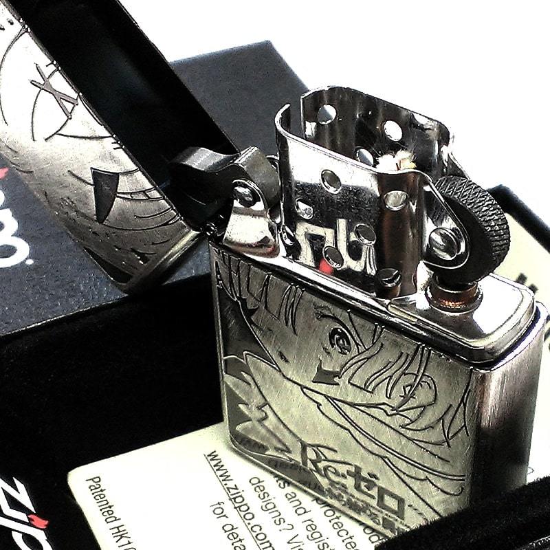 ZIPPO ライター Re:ゼロから始める異世界生活 鬼レム リゼロ かわいい アニメ ジッポ キャラクター メンズ シルバー 可愛い_画像4