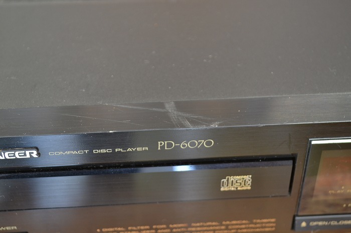 二手商品Pioneer Pioneer CD播放器PD-6070 原文:中古品 Pioneer パイオニア CDプレーヤー PD-6070