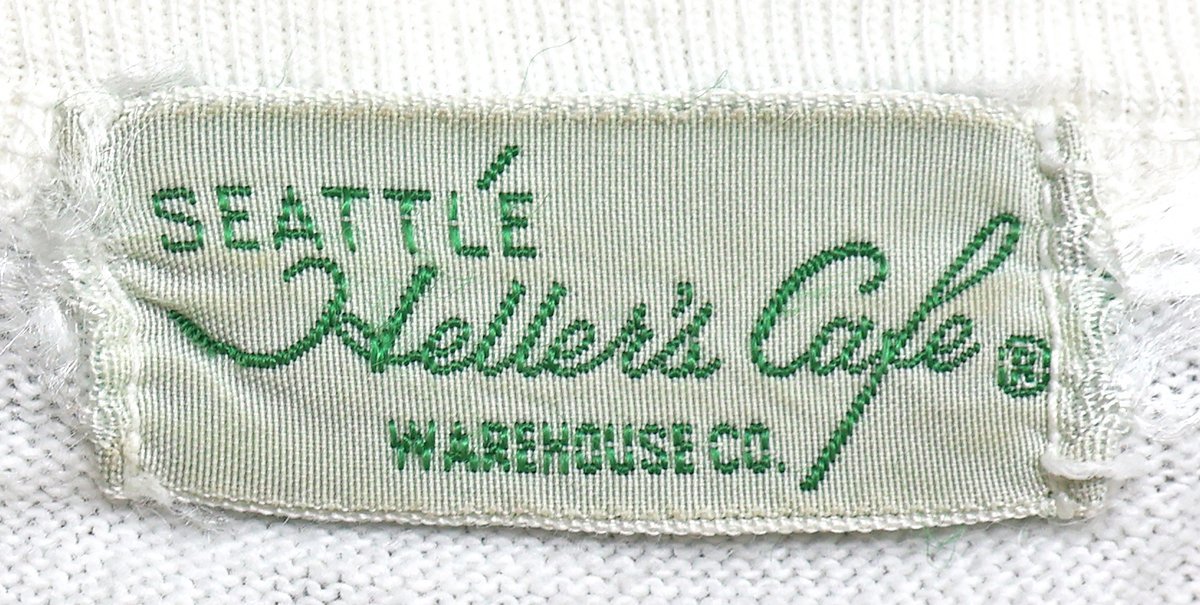 Heller's Cafe (ヘラーズカフェ) 517 PARACHUTE INFANTRY TEE / クルーネックTシャツ オフ size 36 / ウエアハウス / パラシュート部隊_画像6