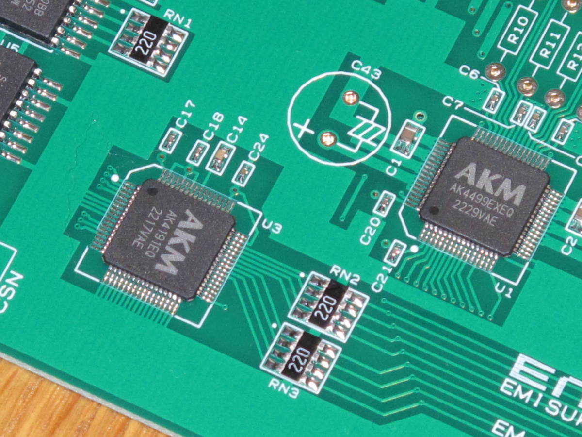 新作 新生AKM AK4499EXEQ搭載 EM-DAC 4499ex O (Oct) DAC AK4499EXEQを8個搭載_画像2