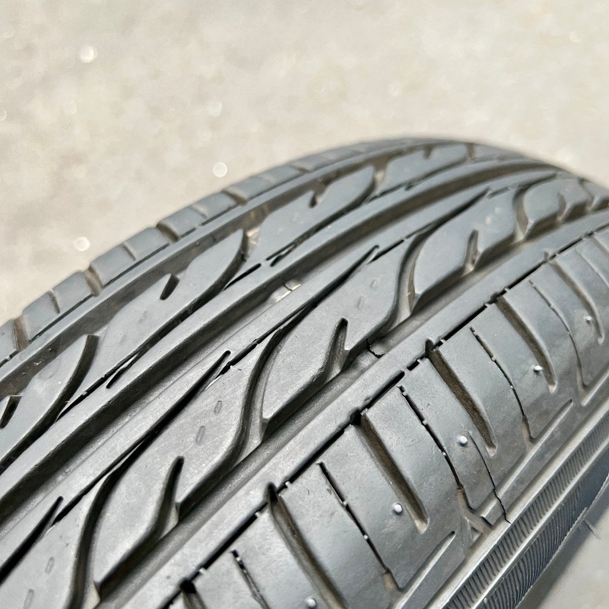 タイヤ2本セット　DUNLOP EC202(ダンロップ)　145/80R13　2020年製　4ミリ_画像3