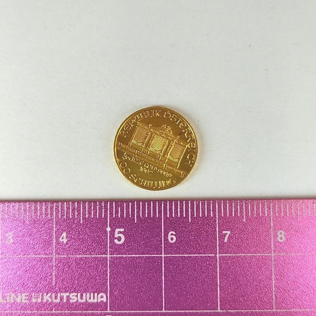 オーストリア 1/10oz ウィーン・ハーモニー金貨 200シリング K24 オーストリア 1/10oz ウィーン・ハーモニー金貨 200シリング K24