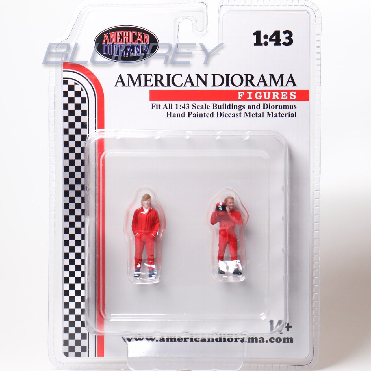 アメリカン ジオラマ 1/43 レーシング レジェンド 70s フィギア American Diorama Racing Legend Figure_画像1