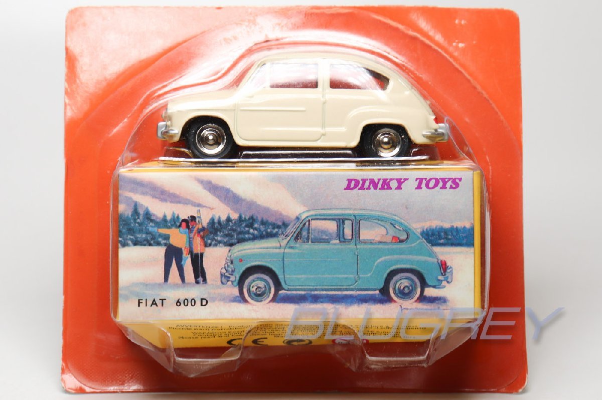  outlet [ коробка изношенность ]DINKY TOYS Dinky 1/43 Fiat 600D бежевый FIAT переиздание ATLAS 520