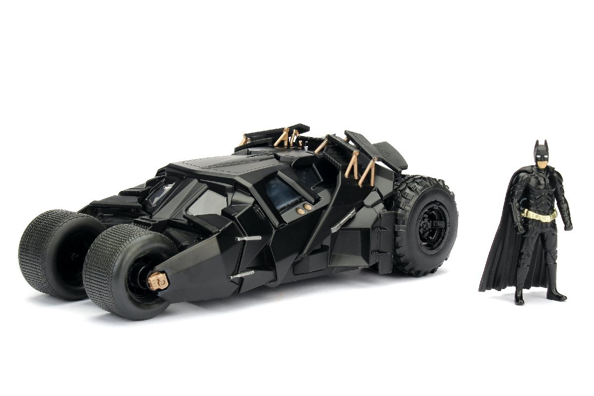 JADA TOYS 1/24 バットモービル & バットマン フィギア ダークナイト Batmobile & Batman Figure The Dark Knight 98261_画像1