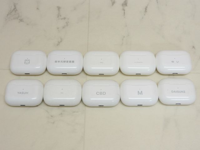 1円〜 刻印有りApple AirPods Pro A 第1世代ケースのみ個セット