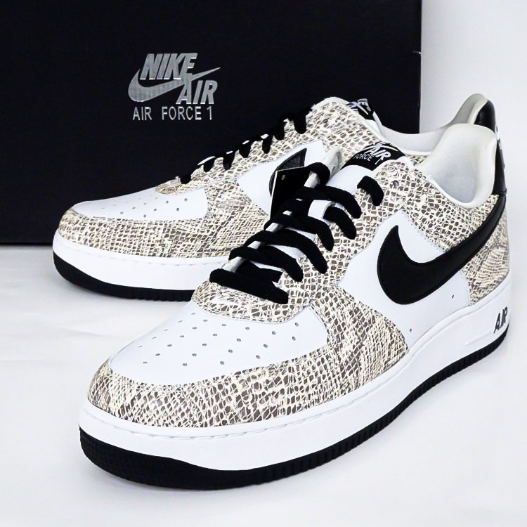 ほぼ未使用/1円】ナイキ NIKE AIR FORCE 1 LOW RETRO COCOA SNAKE エア