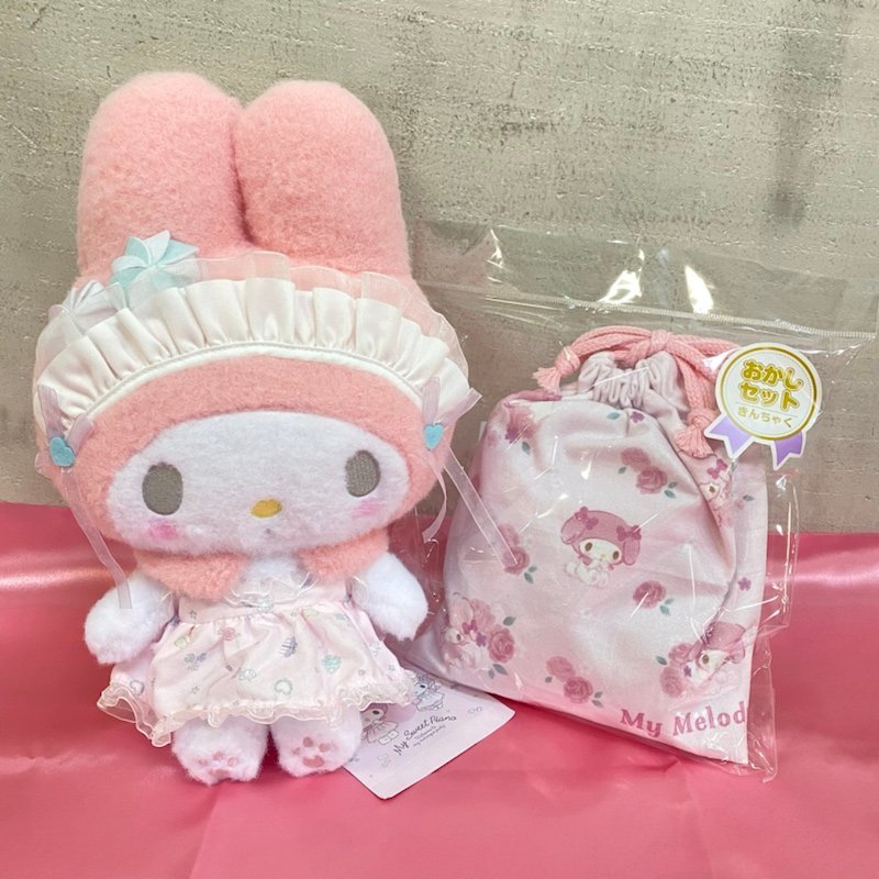 ☆おまけ付き☆サンリオ(SANRIO) マイメロディぬいぐるみ(メレンゲ