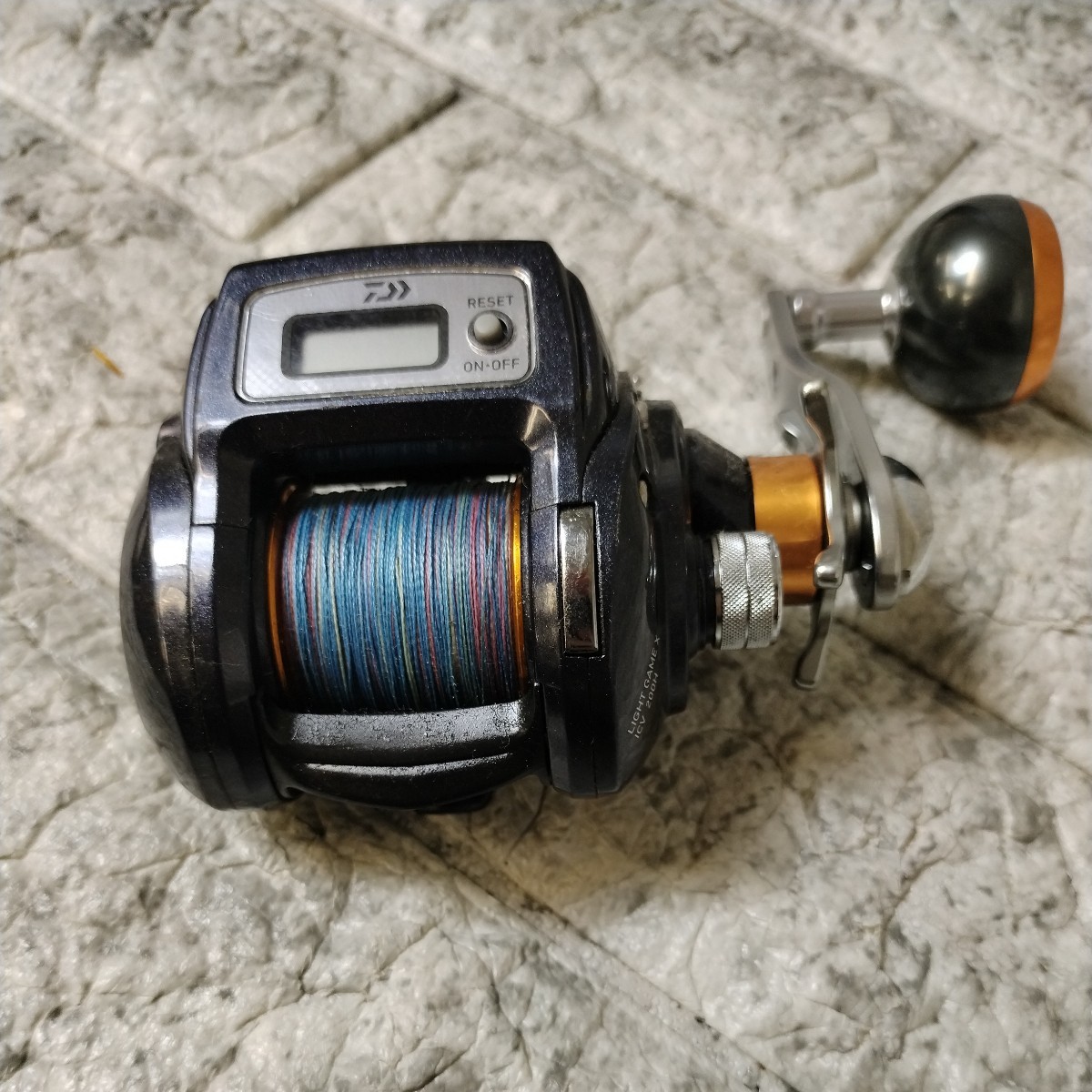 KO06z18 ダイワDAIWA light game x icv 200h 電動リール-ダイワ–日本