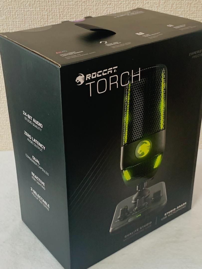 新発売の 【新品】 ROCCAT スタジオグレード USB マイク TORCH その他