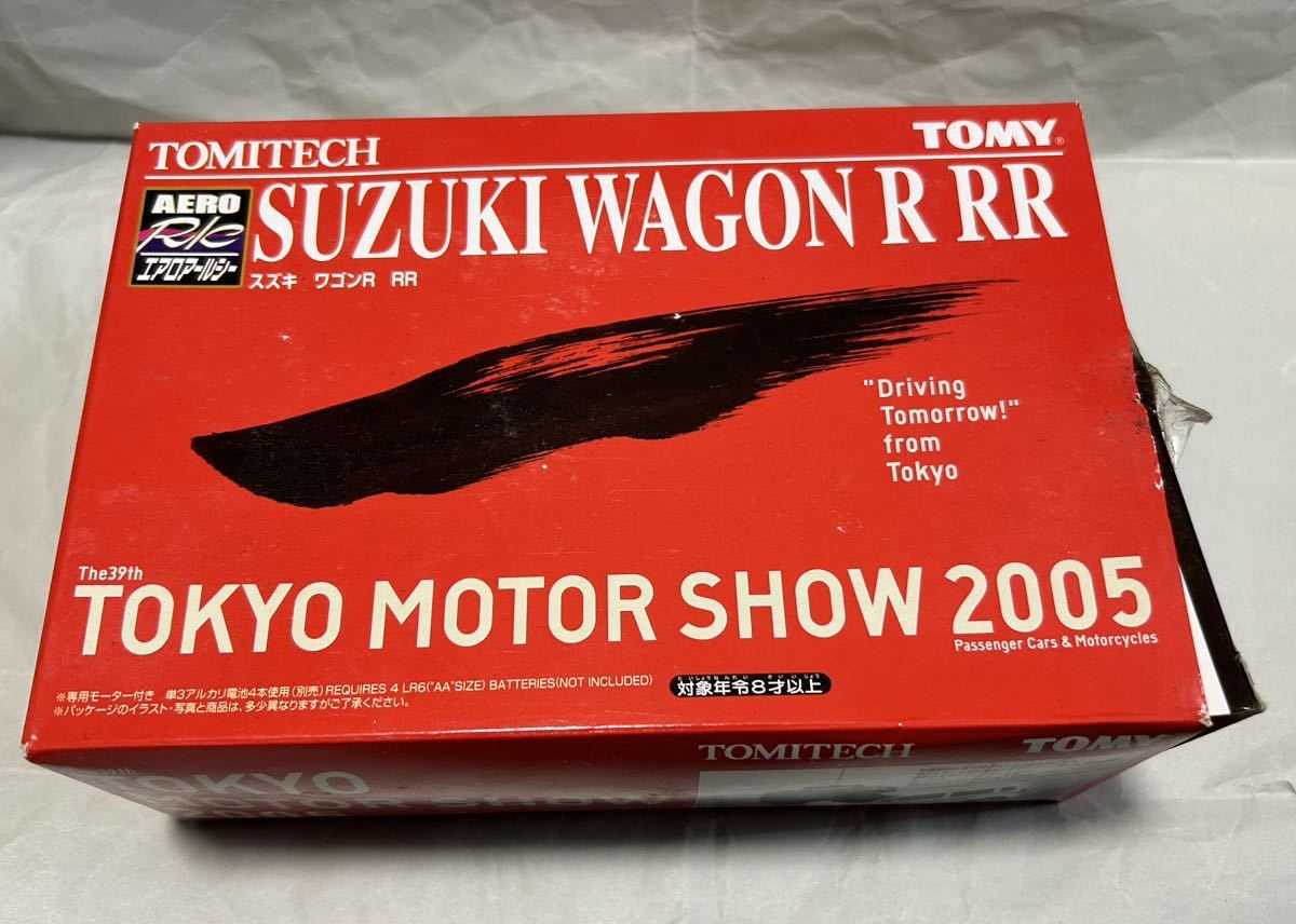 未使用 ワゴンR 組立式ラジコン エアロアールシー エアロRC トミー トミーテック tomy tomitech プラモデル suzuki wagon r model_画像6