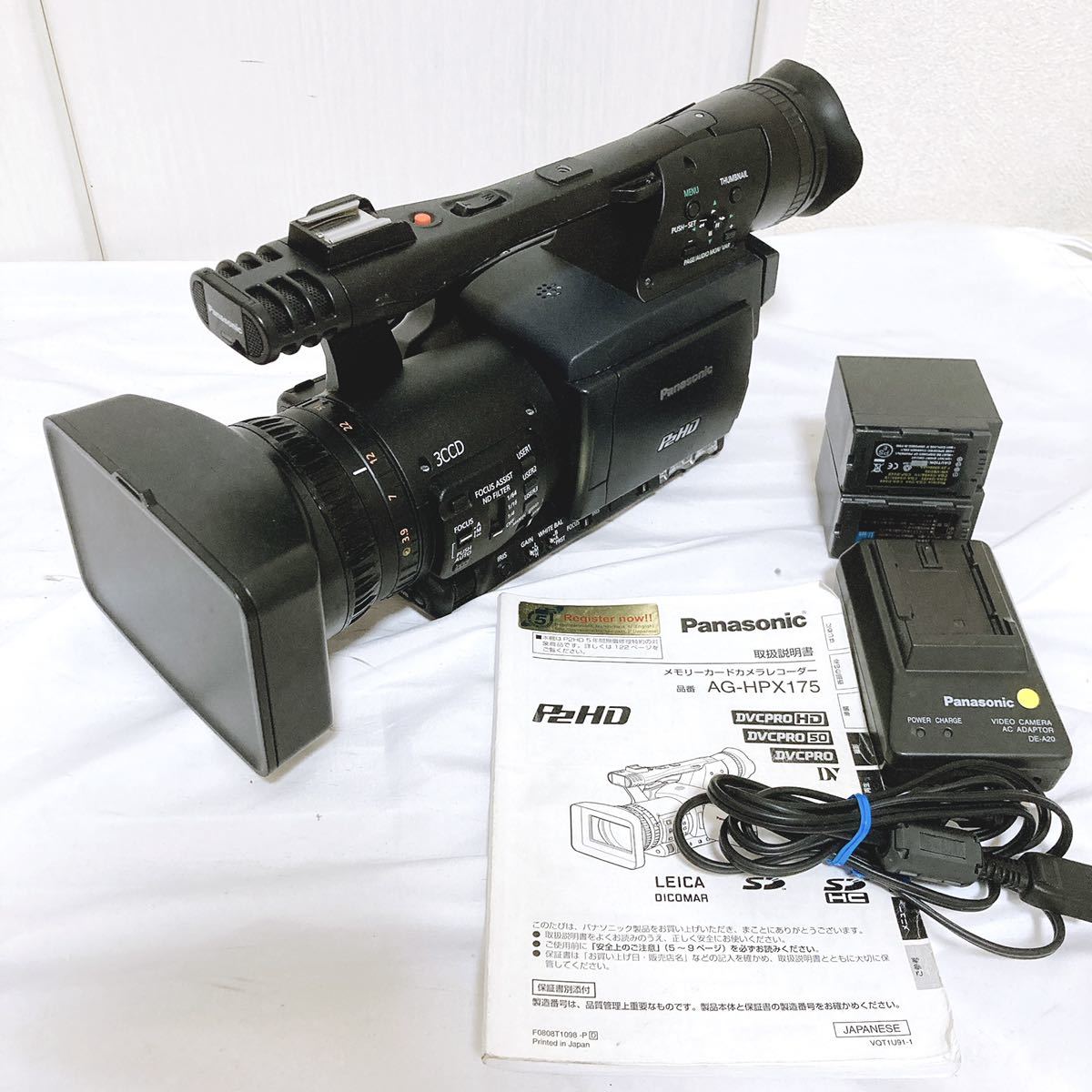 PANASONIC AG-HPX175 カメラレコーダー パナソニック 【動作品