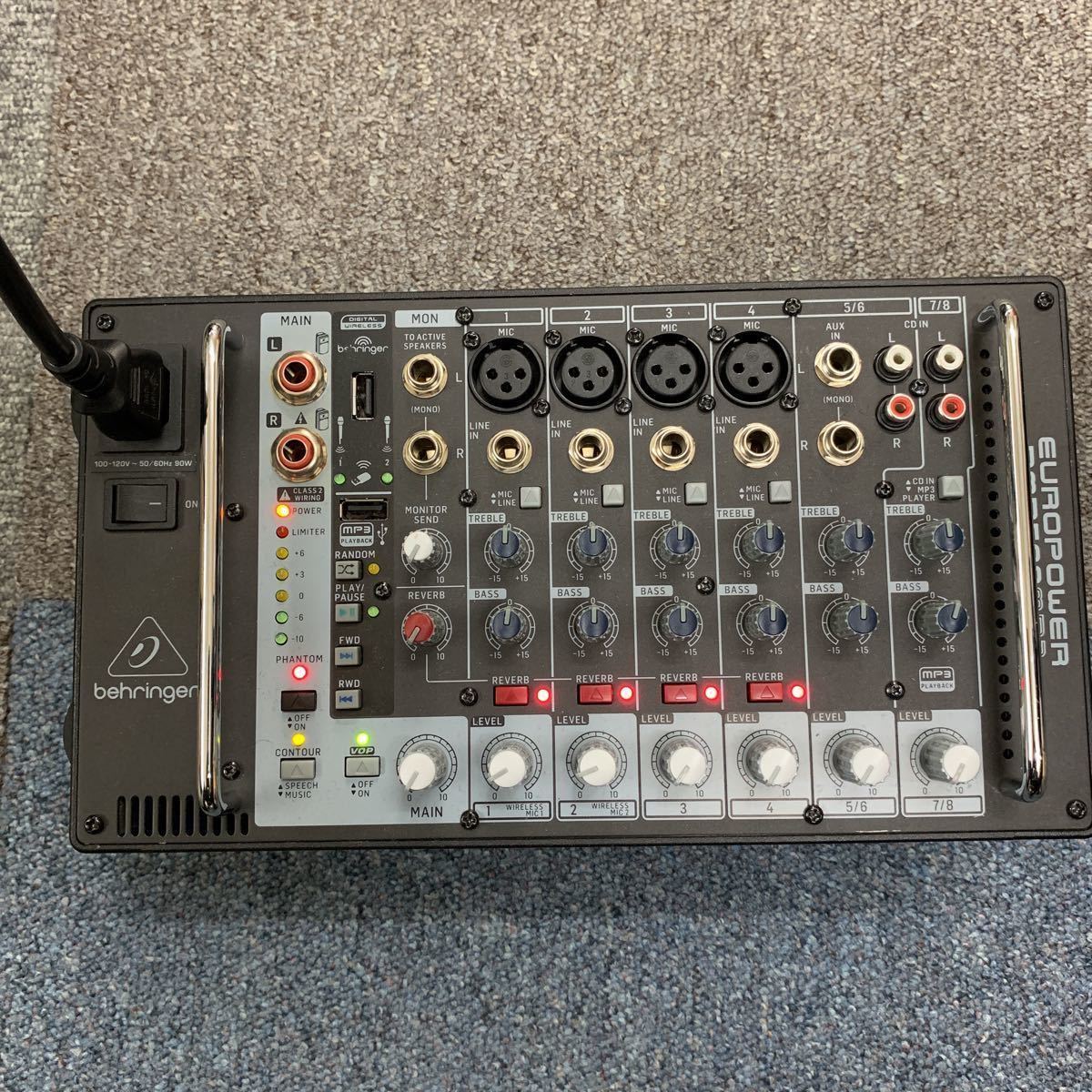 Yahoo!オークション - BEHRINGER パワードミキサー EUROPOWER Yahoo!オークション - BEHRINGER パワードミキサー EUROPOWER