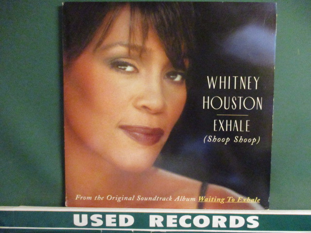 Whitney Houston ： Exhale( Shoop Shoop ) 12'' c/w It Isn't, It Wasn't, ～Featuring Duet With Aretha Franklin (( Babyface_画像1