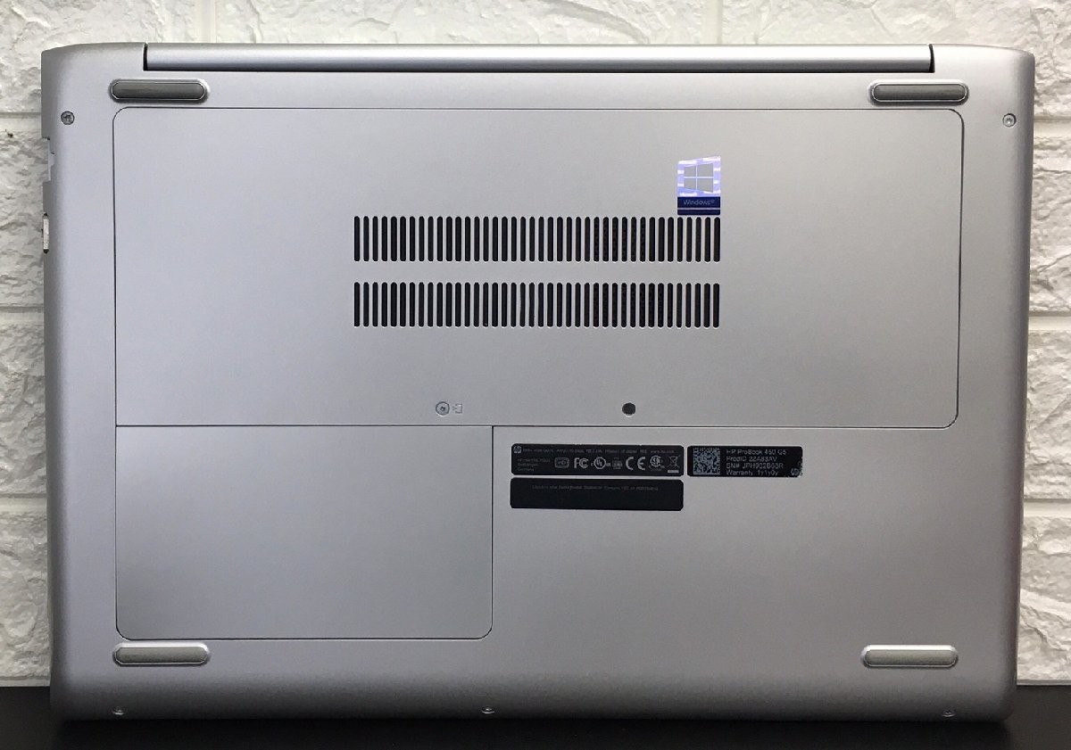 超高品質で人気の 8GB i5 G5 450 ProBook Hp 256GB 第7世代 SSD ノート
