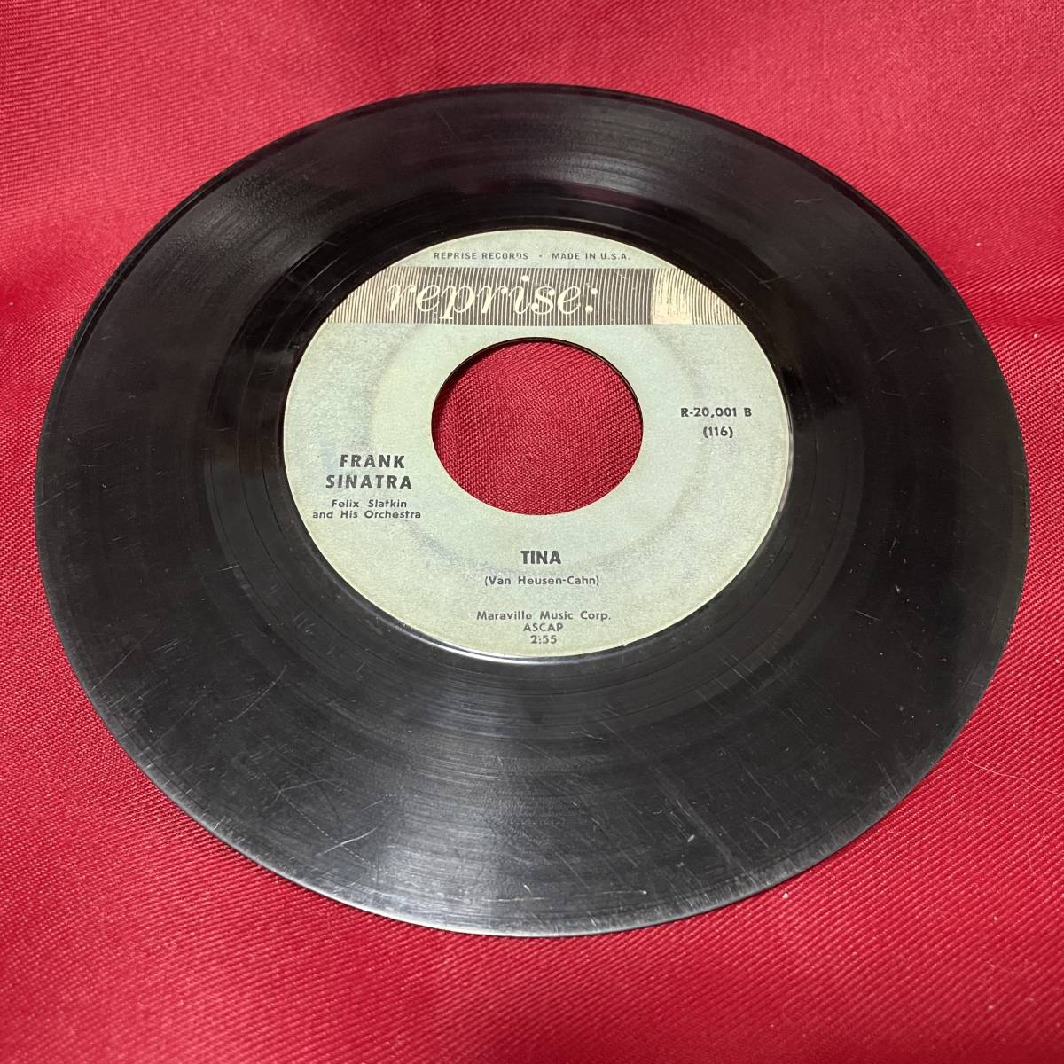 ◆USorg7”s!◆FRANK SINATRA◆THE SEOND TIME AROUND◆_画像5