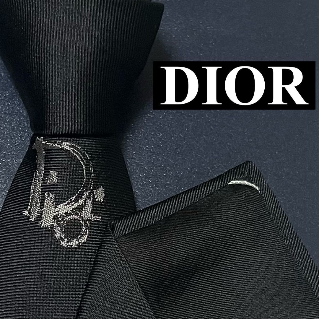 ディオール Dior ナロータイ ネクタイ-