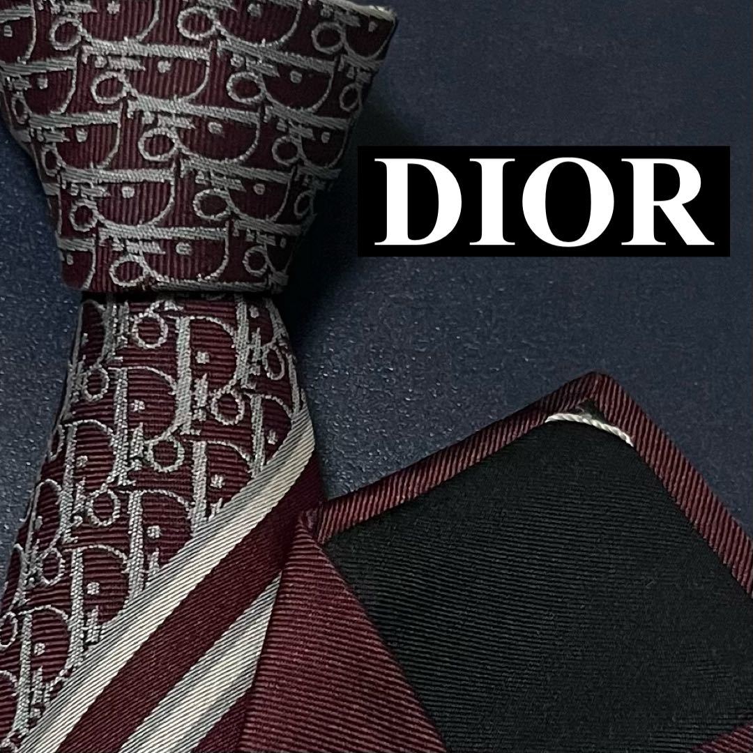 非売品カラー 極美品 現行 Dior HOMME ディオールオム ナロータイ