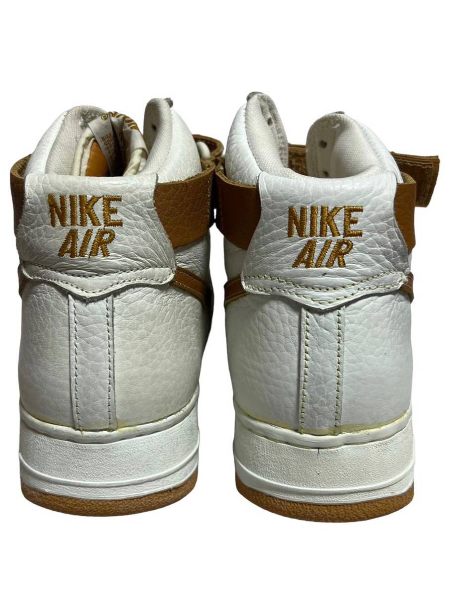 未使用品 93年 NIKE 630034-170 AIR FORCE 1 HIGH White/Bronze エアフォース 1 ハイ 白/ブロンズ US8 26㎝_画像4