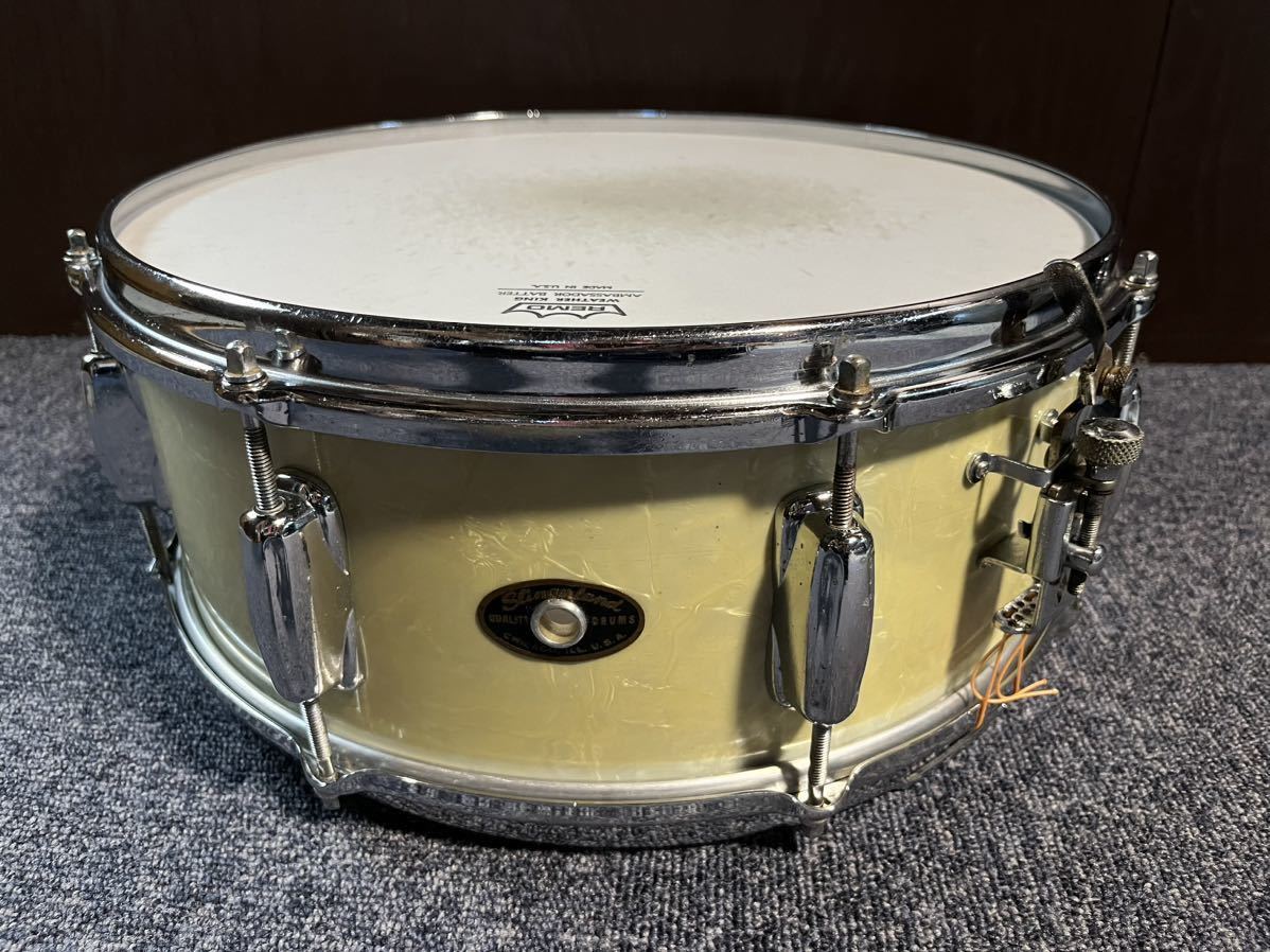 1950〜60 SLINGERLAND RADIO KING ホワイトマリンパール メイプル単板 スリンガーランド ラジオキング スティックセイバーフープ_画像1