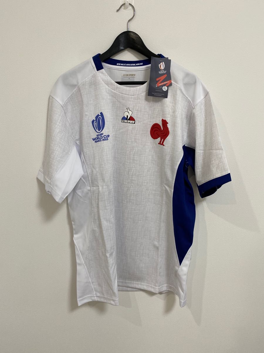 XL】新品 2023 フランス代表 ラグビー ユニフォーム ワールド XL】新品 2023 フランス代表 ラグビー ユニフォーム ワールド