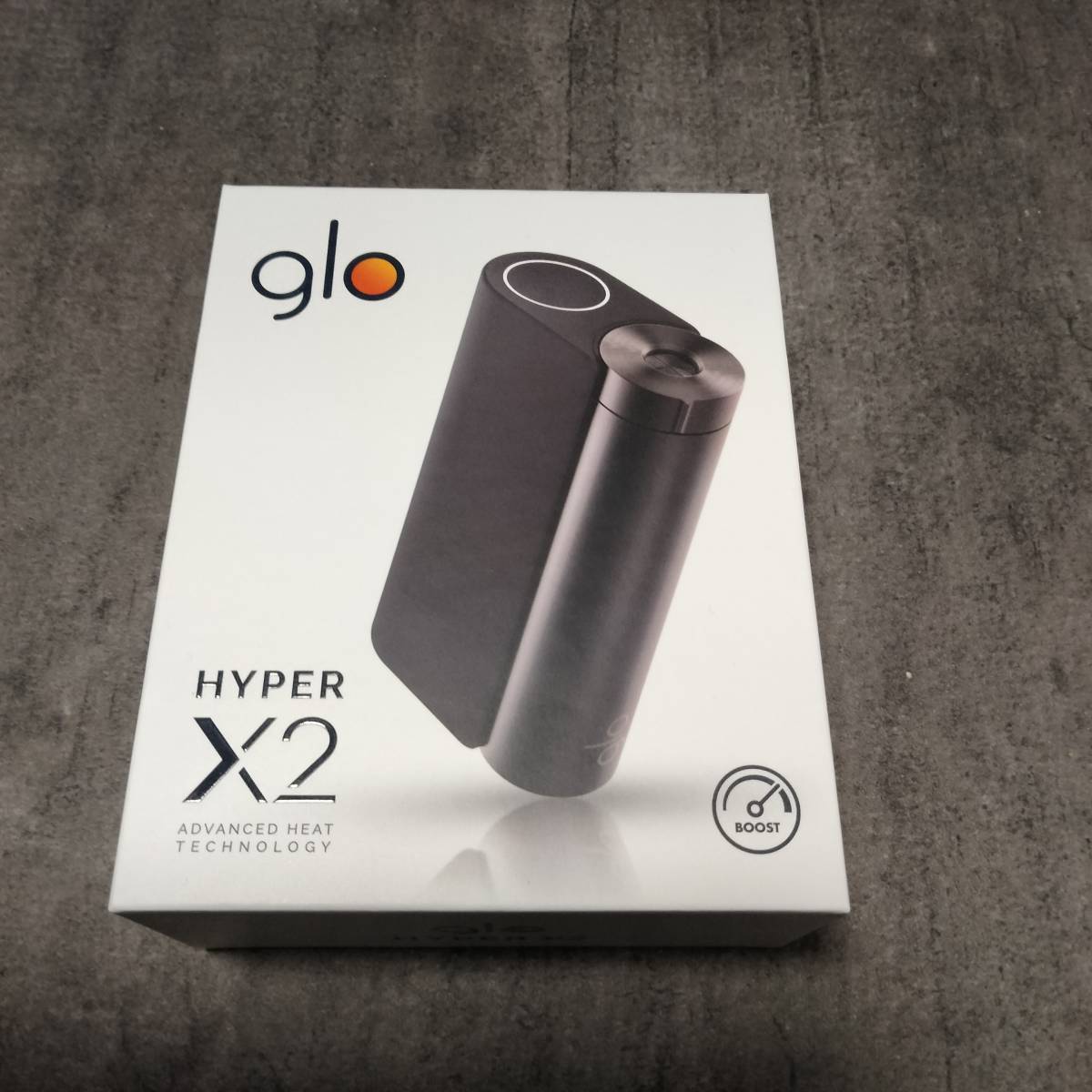 ◆送料無料!!未開封品!!◆ glo Hyper X2 グロー ハイパー スターターキット 人気ブラック 本体セット 電子タバコ 喫煙グッズの画像1