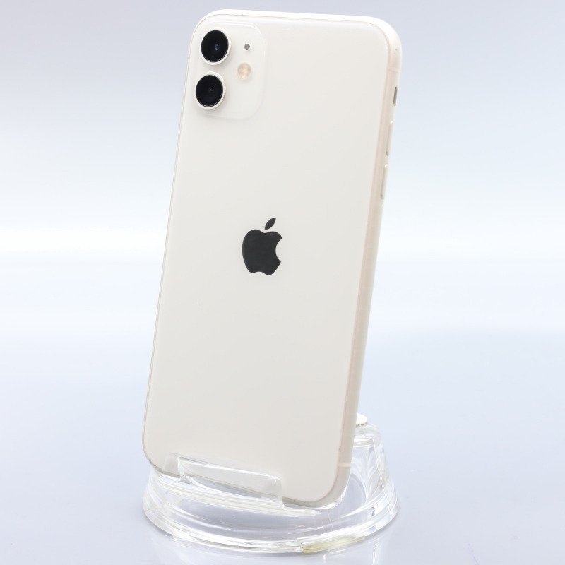 Apple iPhone11 128GB White A2221 MWM22J/A バッテリ76% □SIMフリー 