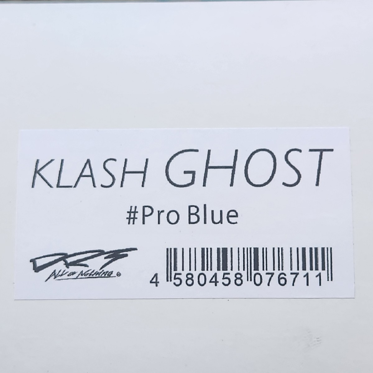 新品未使用 DRT KLASH GHOST クラッシュゴースト Pro Blue プロブルー
