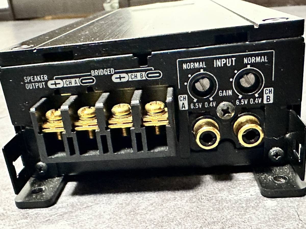動作確認済】 PRS-D700 パワーアンプ 250W×2ch (1chにも対応 動作確認済】 PRS-D700 パワーアンプ 250W×2ch (1chにも対応