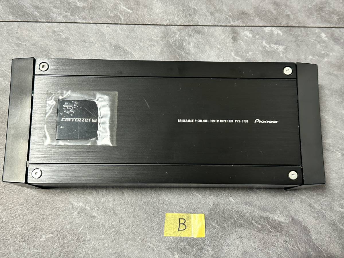動作確認済】 PRS-D700 パワーアンプ 250W×2ch (1chにも対応 動作確認済】 PRS-D700 パワーアンプ 250W×2ch (1chにも対応