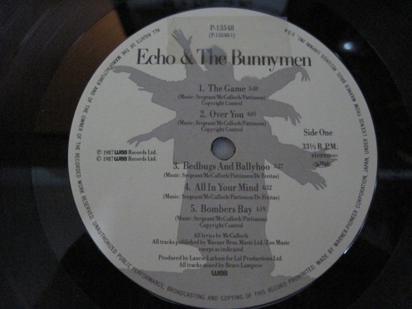 LP” 日本盤 ECHO & The BUNNYMEN // エコー＆ザ・バニーメン - (records)_画像3