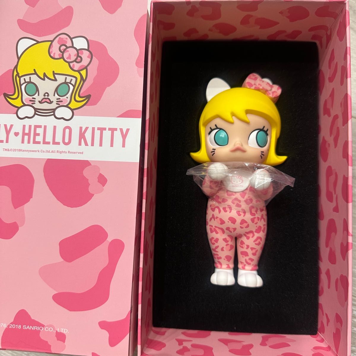 Hello Kitty コラボ モリー ハローキティ ソフビ POPMART Molly Hello Kitty コラボ モリー ハローキティ ソフビ POPMART Molly