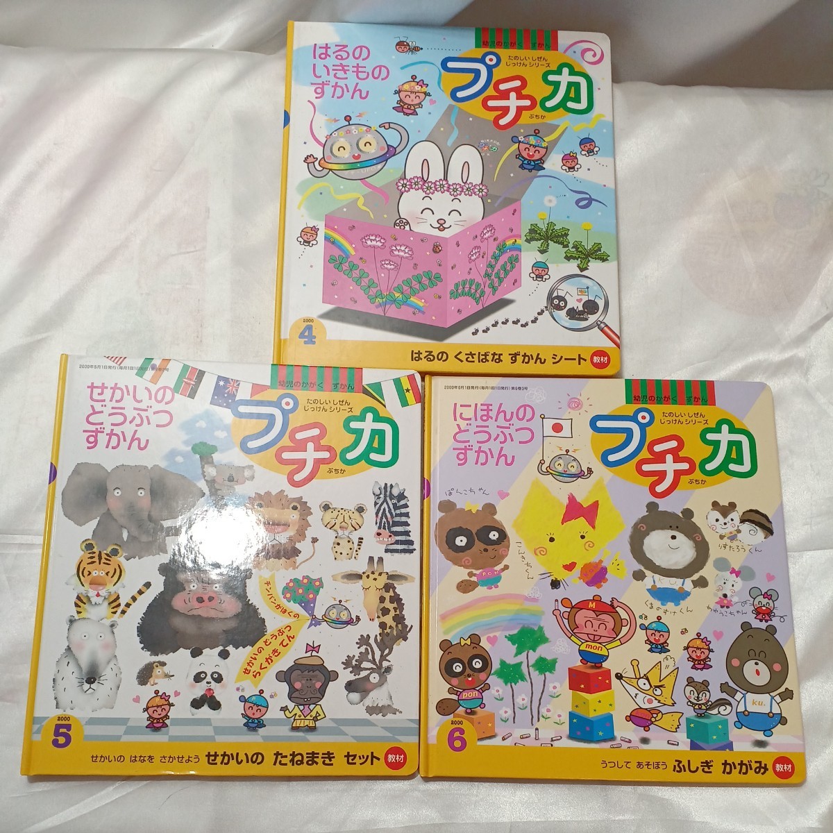 zaa-474♪プチカ(楽しい自然実験シリーズ)2000年1月～12月　12冊セット 