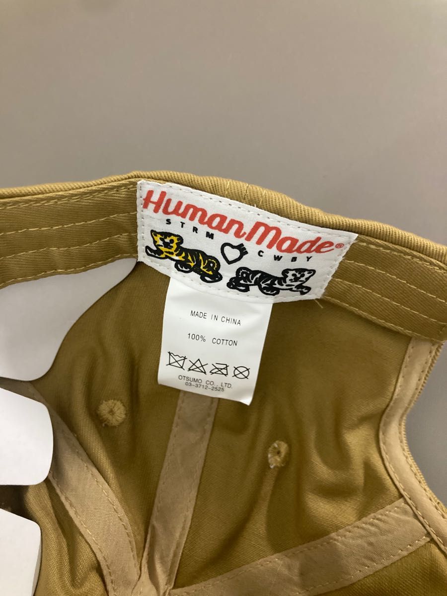 HUMAN MADE キャップ ベージュ きりまる着用 帽子|Yahoo!フリマ(旧