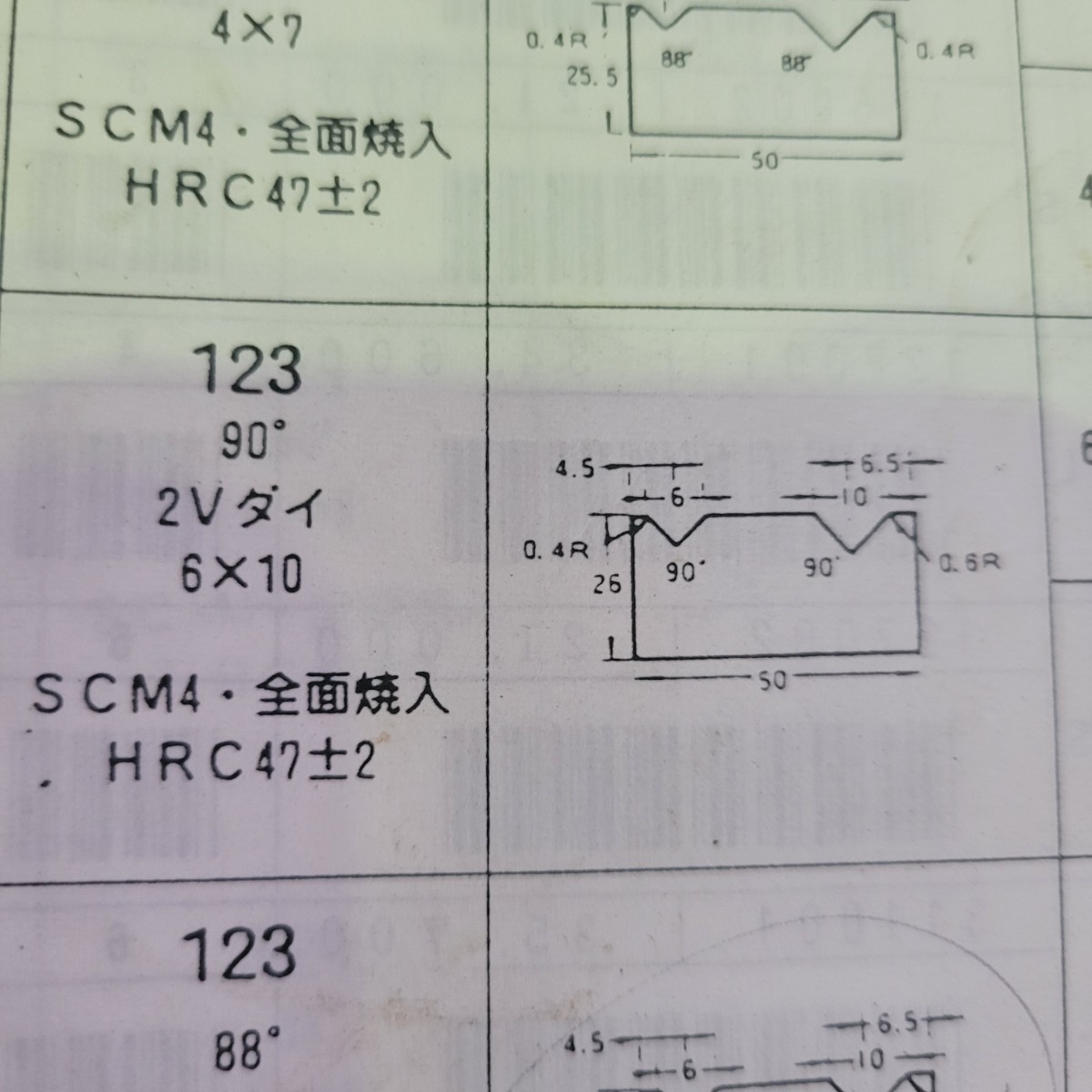 アマダ　金型　ベンダー　2Vダイ　6×10　Lサイズ　90°　③_画像7